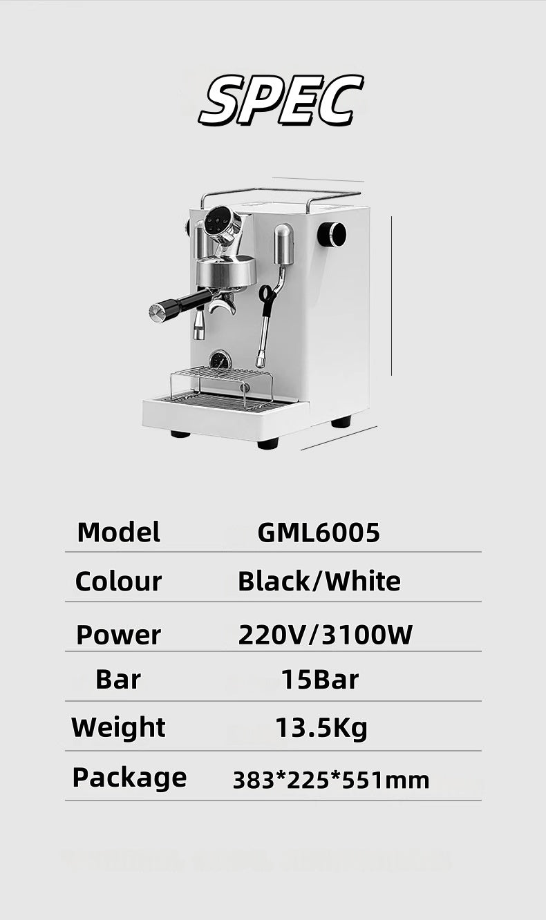 Semi Auto Coffee Machine GML6005