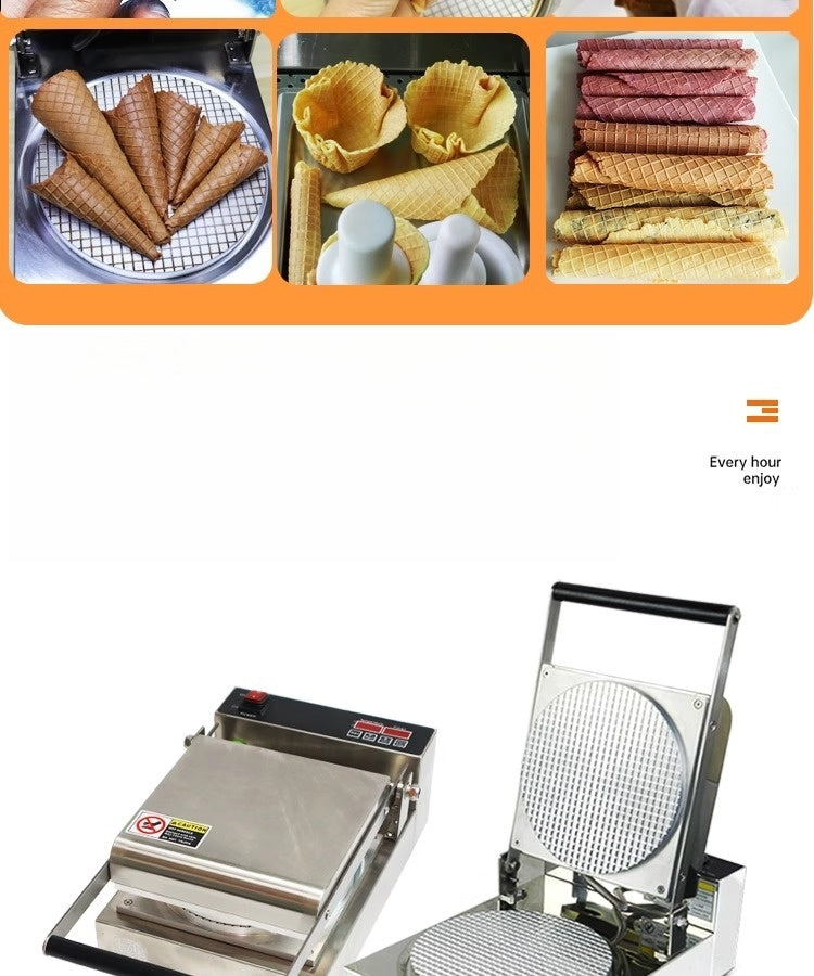 Ice Cream Waffle Maker