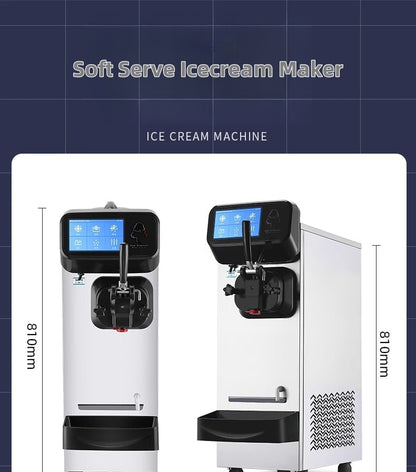 Soft serve ice cream maker