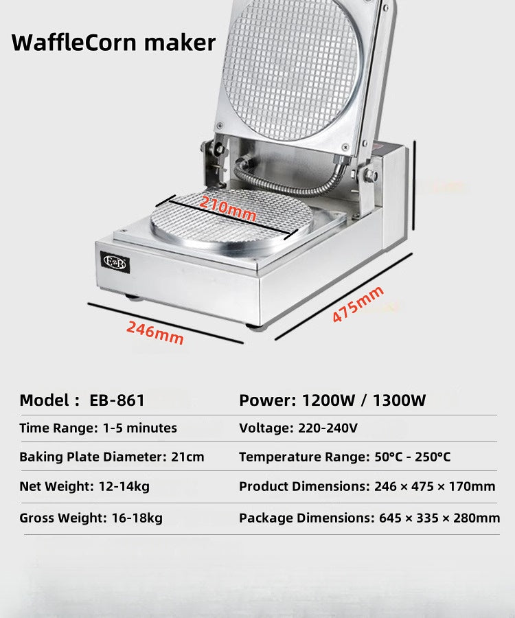Ice Cream Waffle Maker