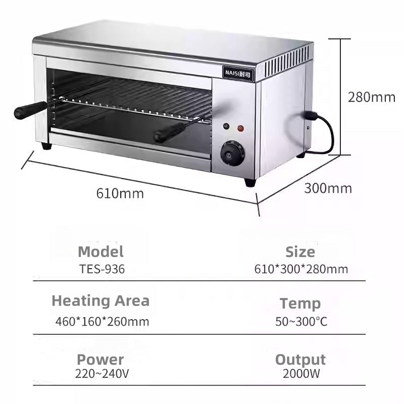 Salamander Griddle Stove
