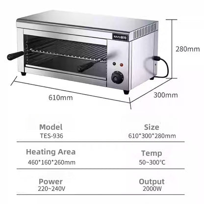 Salamander Griddle Stove